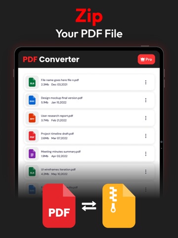 PDF Converter-Scan Word to PDF iPad screenshot