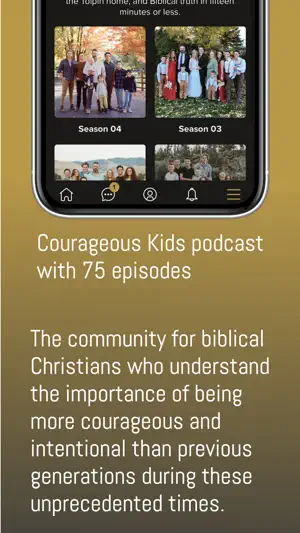 BE COURAGEOUS APP screenshot 4