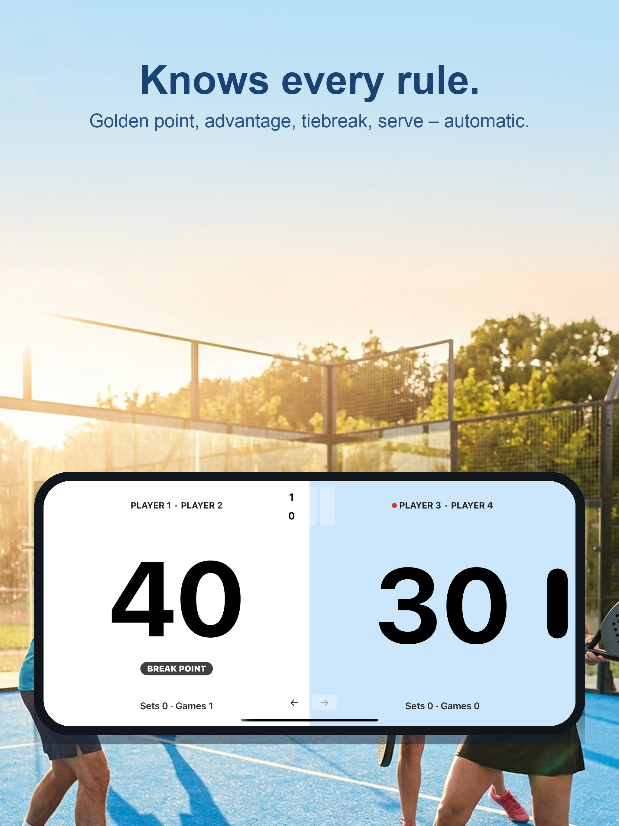 Bruno – Padel Tennis Score screenshot 9