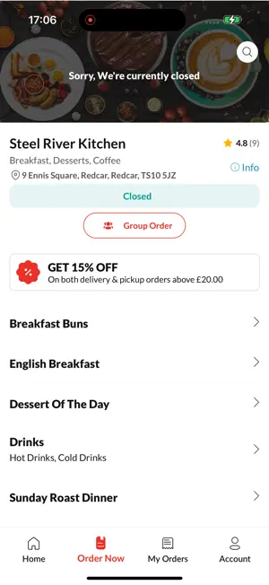 Steel River Kitchen screenshot 2