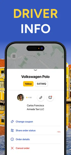 Сuracao Taxi - Kumbai App screenshot 4