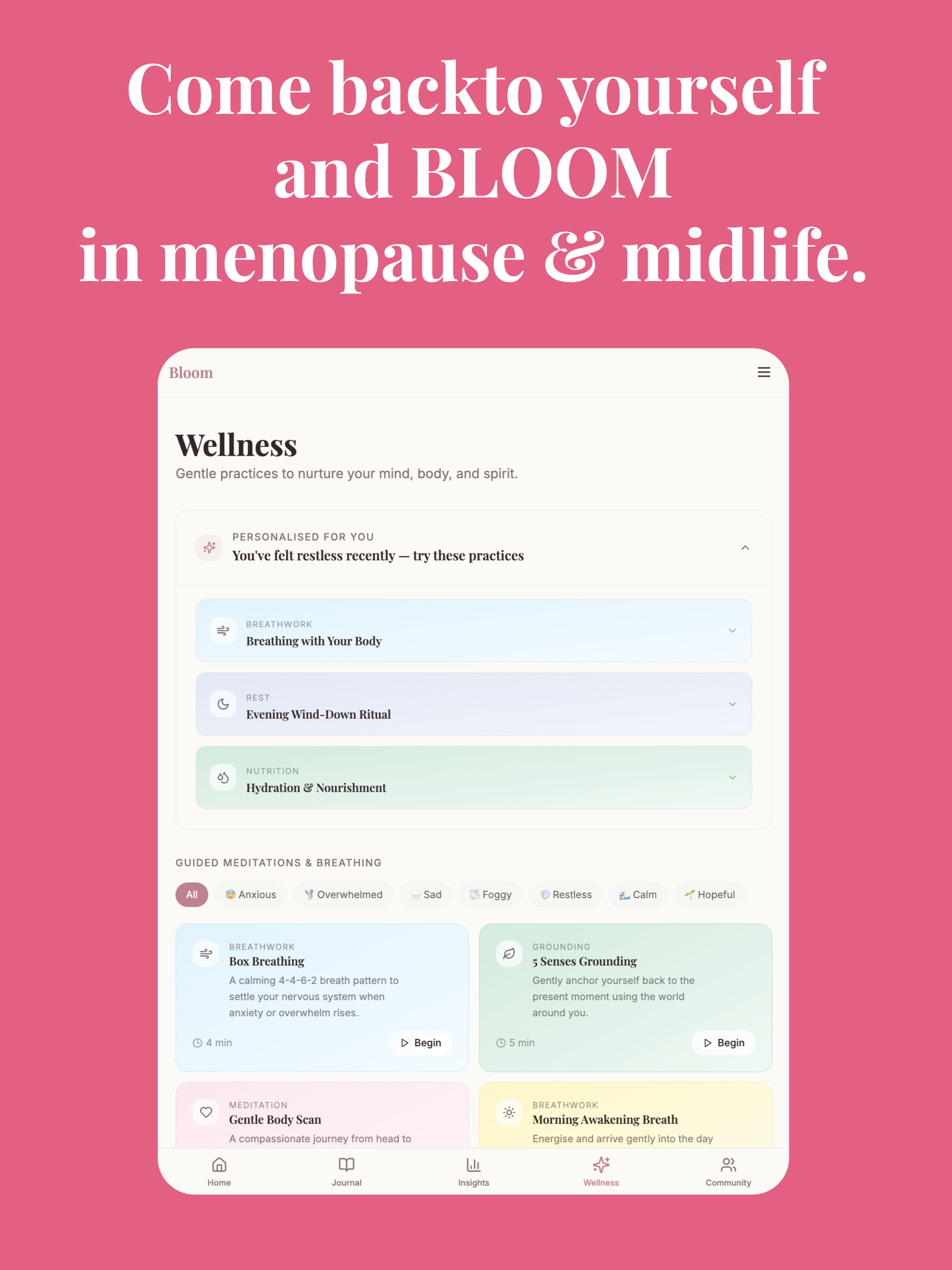 The BLOOM App screenshot 4