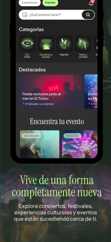 Nomádica iPhone screenshot