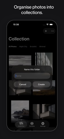 Bordr – Photo Portfolio screenshot