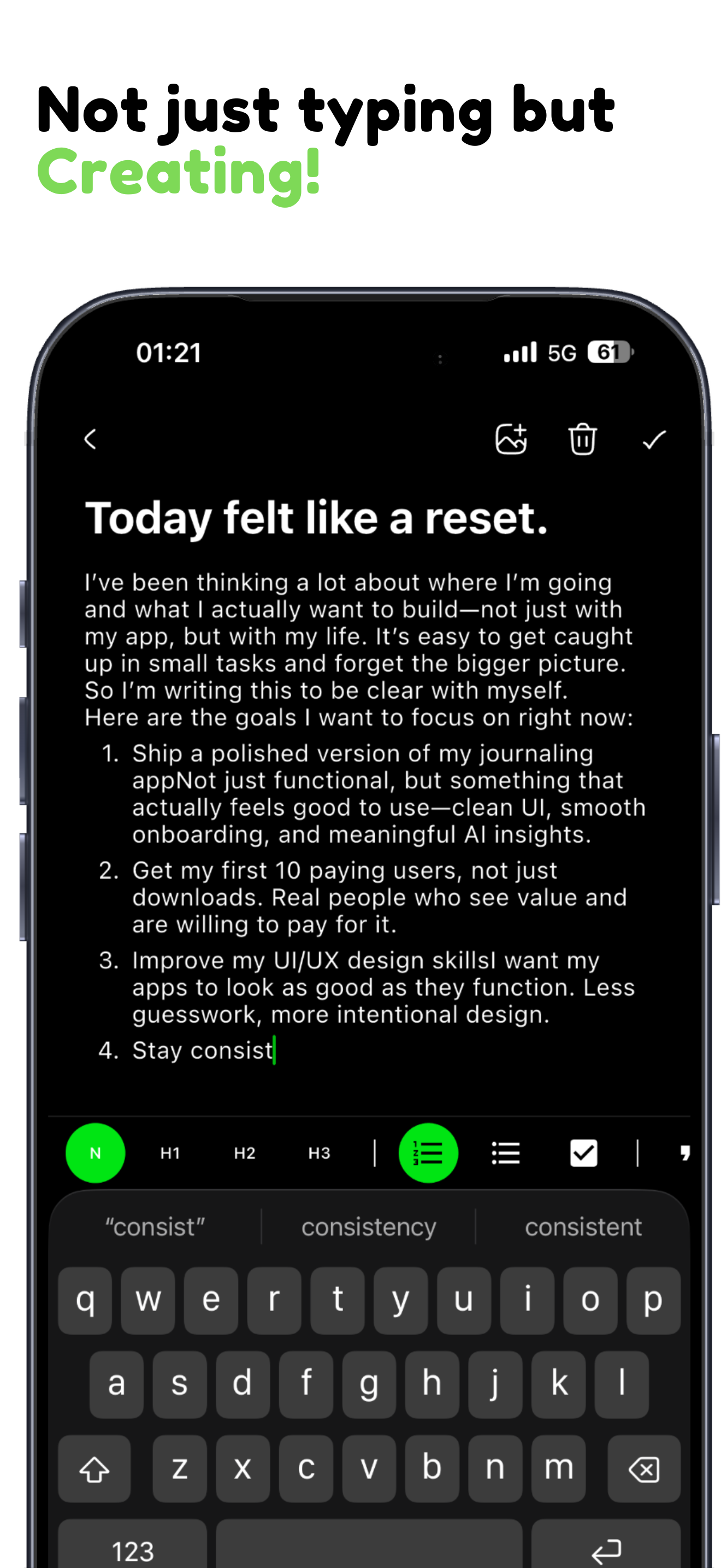 Memorialy: AI Journal & Diary screenshot 4