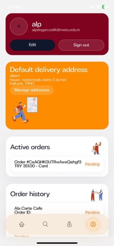 Hungrie App screenshot
