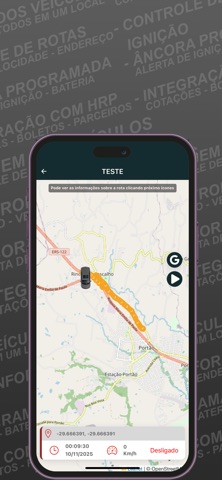 TRACKSAT GPS screenshot
