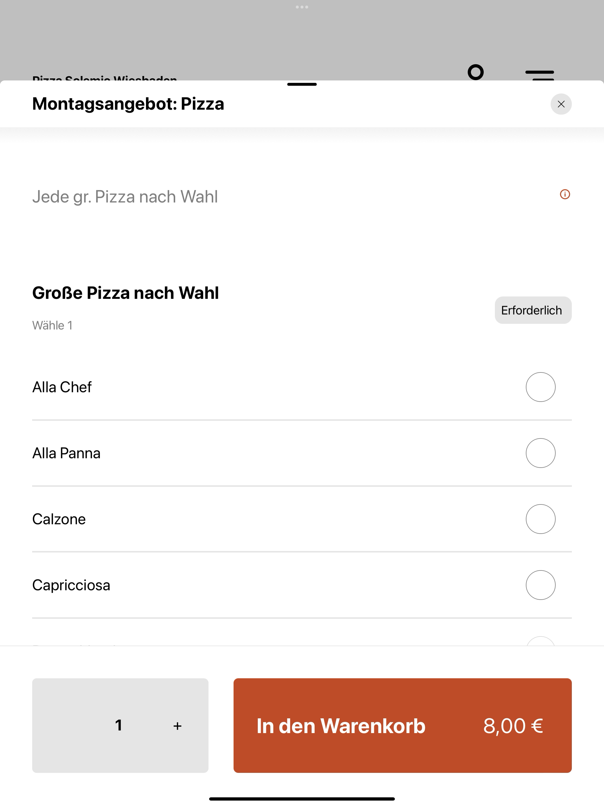 Pizza Solemio Wiesbaden screenshot 8