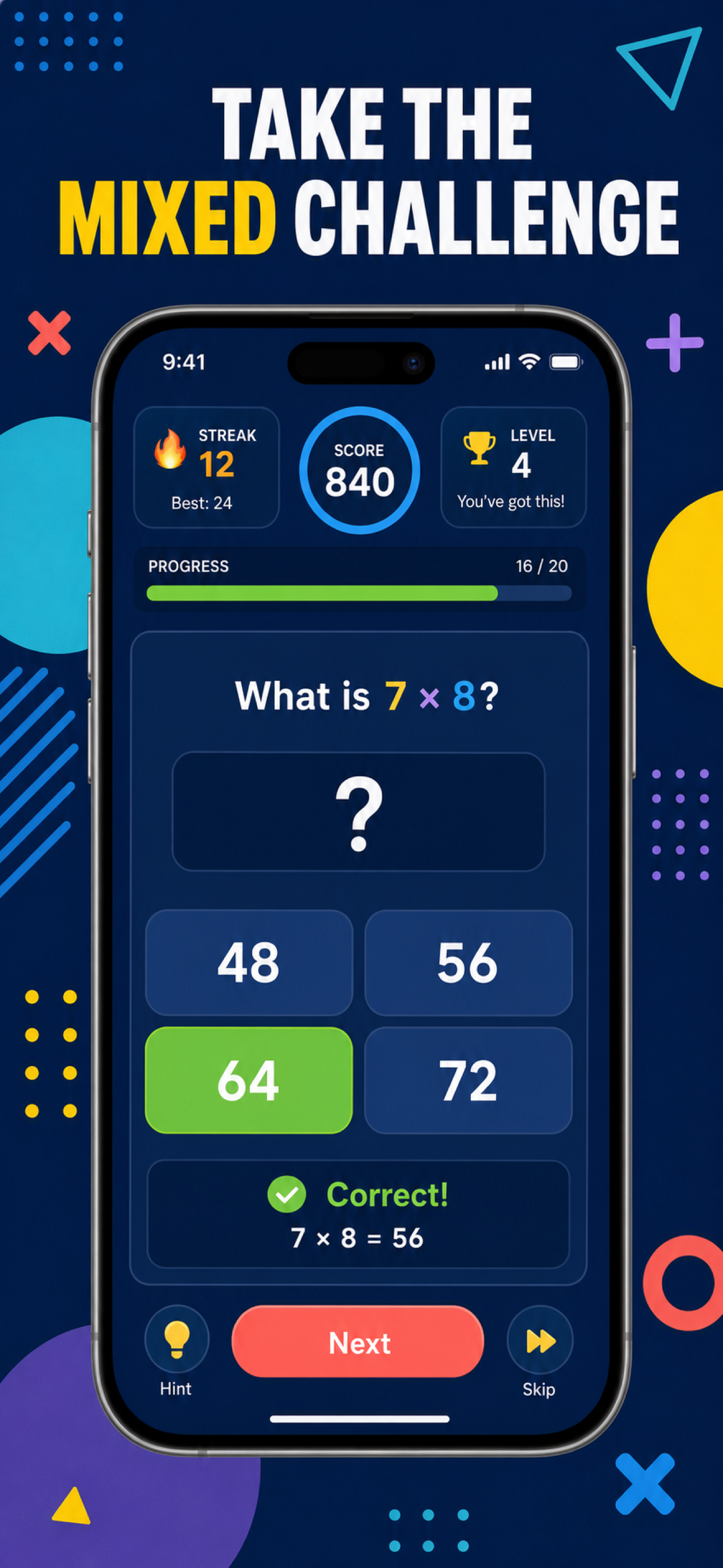 Times Tables: Maths Practice screenshot 5