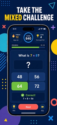 Multiplication Practice Kids Screenshot 5 of 10
