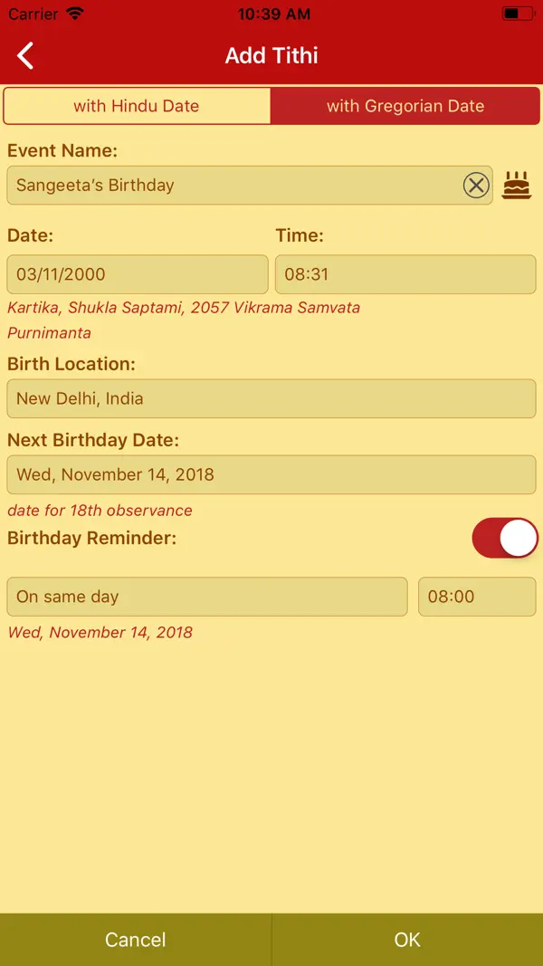 Hindu Calendar - Drik Panchang Screenshot 8