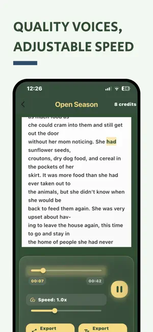 ListenUp-PDF & Image to Speech screenshot 3
