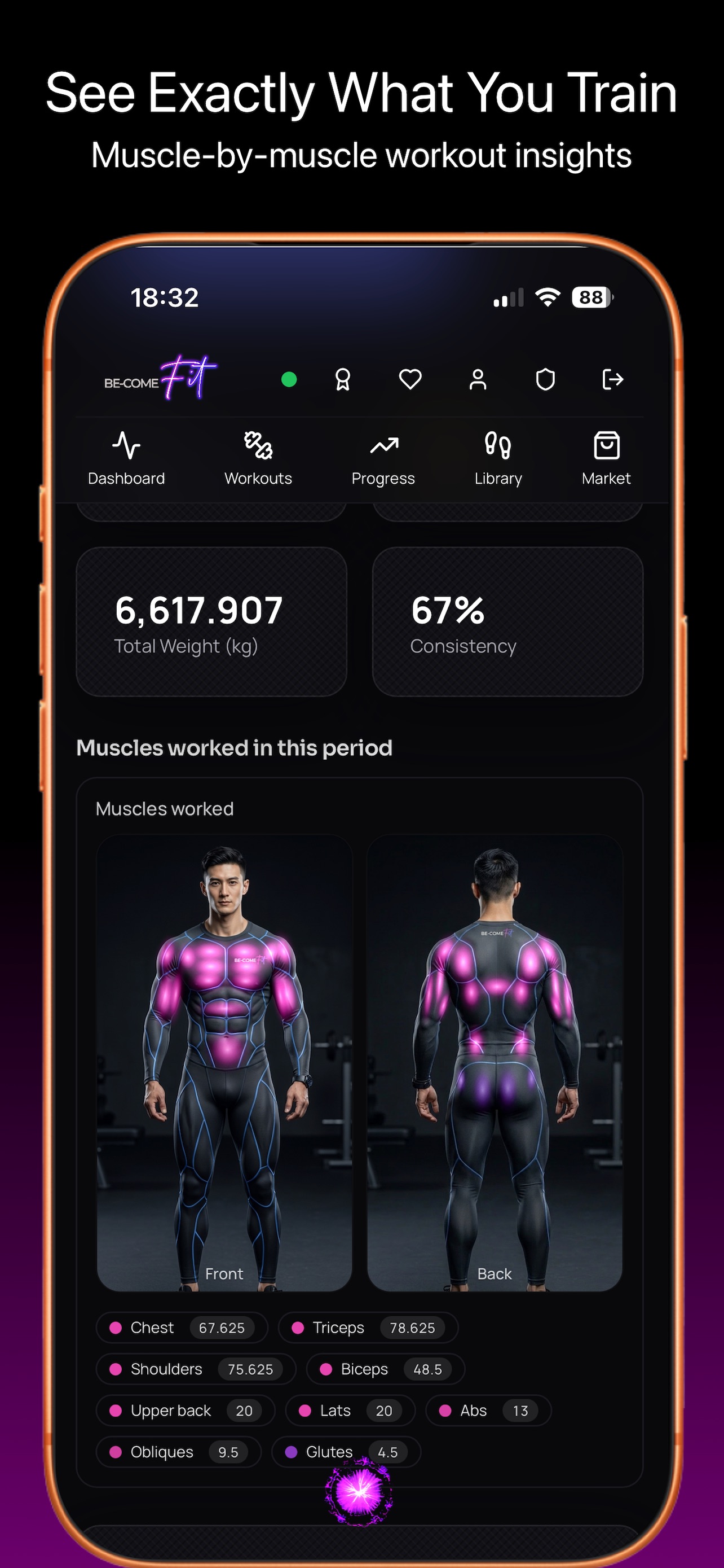 Screenshot 6 of BE-COME Fit: Calorie Tracker