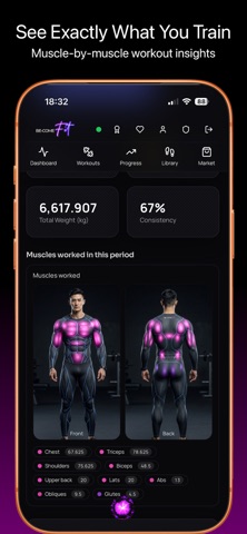 BE-COME Fit: Calorie Tracker Screenshot 6 of 8