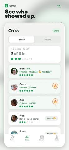 Roll Call — 75-Day Challenge Screenshot 2 of 5