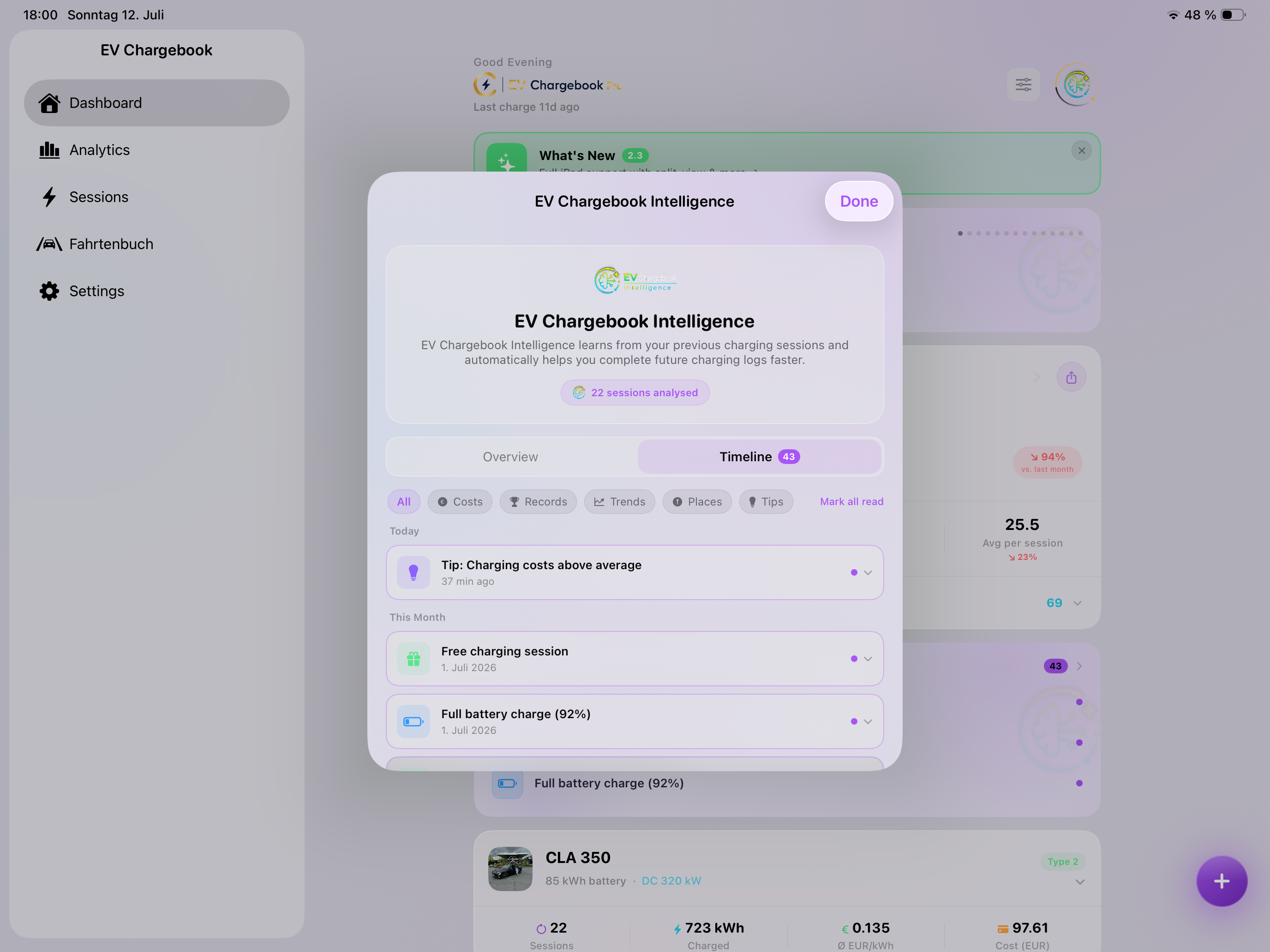 EV Chargebook screenshot 7