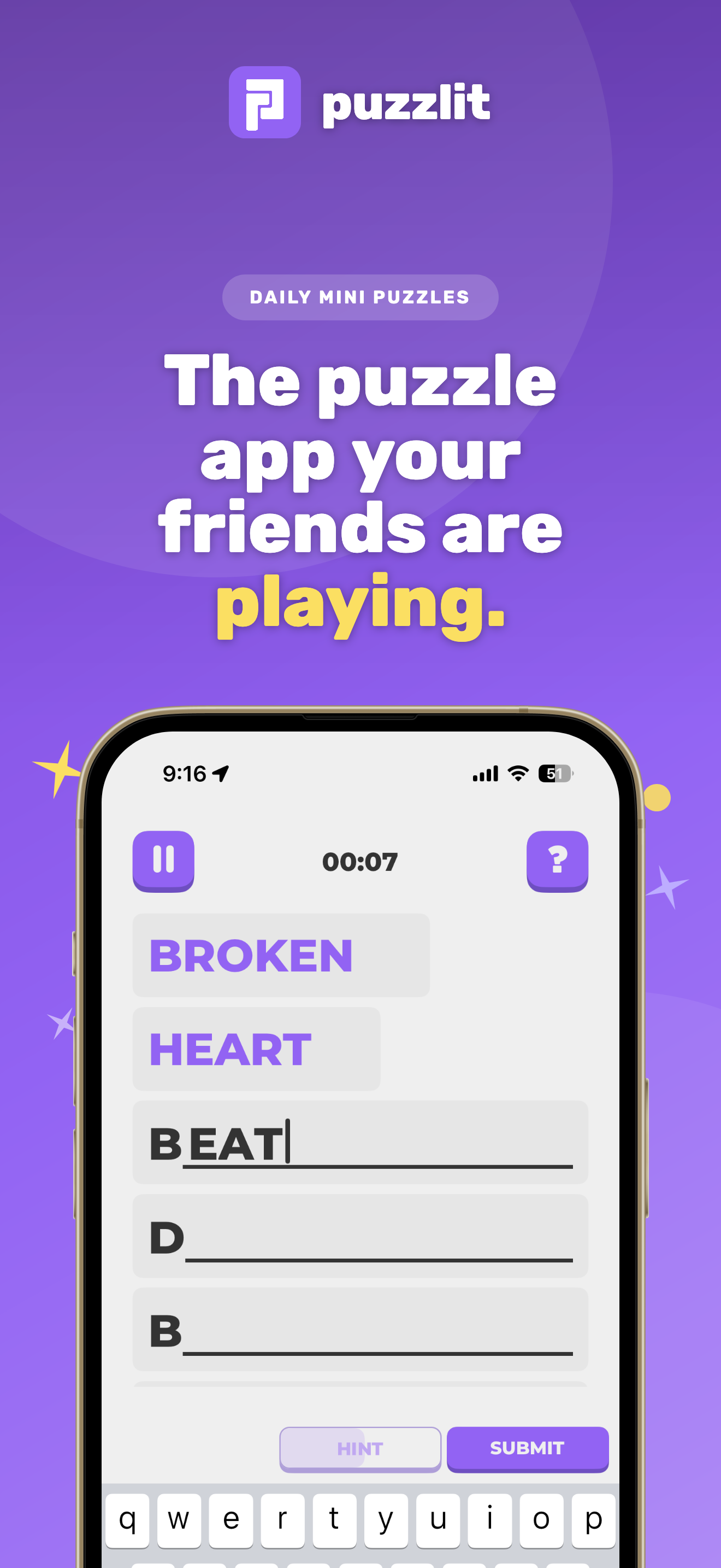 Puzzlit - Puzzles Made Social