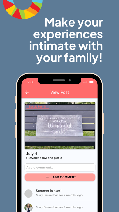 Mosaic Family - stay in touch Screenshot