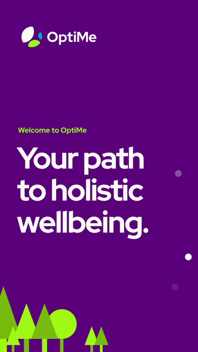 OptiMe Wellbeing Screenshot