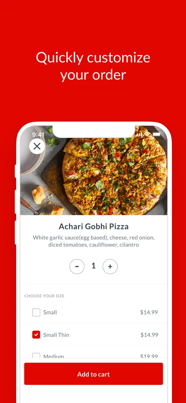 Screenshot #2 pour Curry Pizza House Rewards