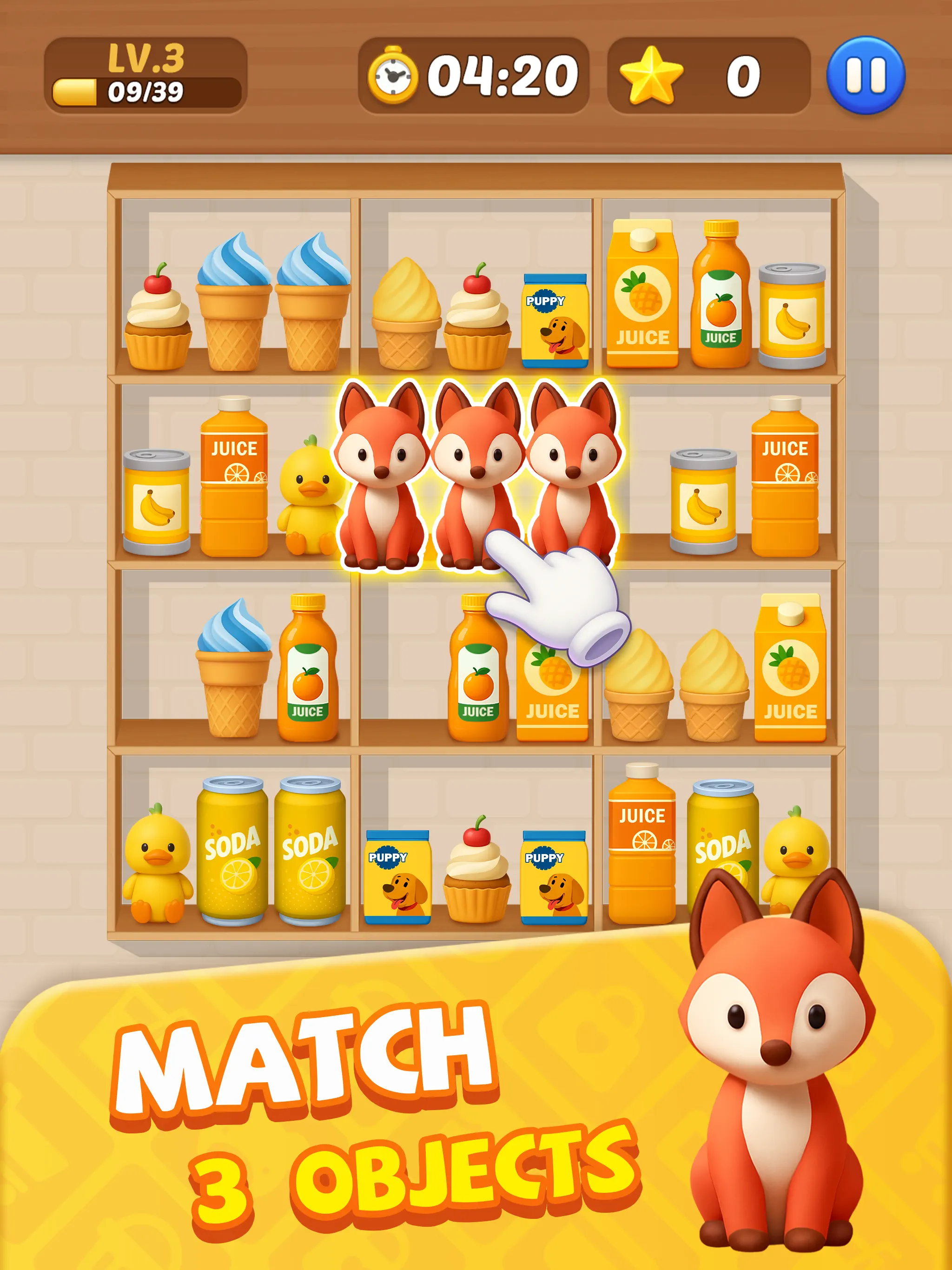 #7. Goods Rush! 3D Sort Puzzle (iOS) Bởi: Playdayy