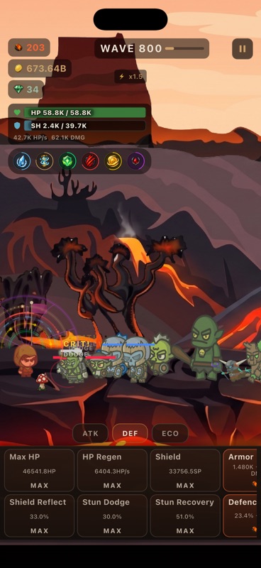 Idle Runner: Hero Idle RPG screenshot 3