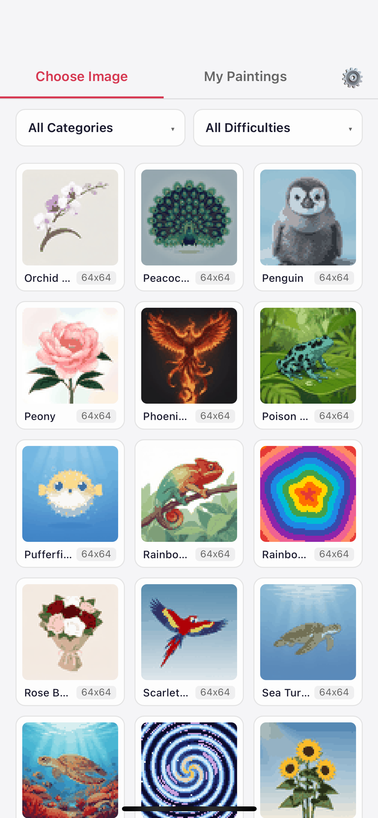 Pixel Palette - Mindful Art