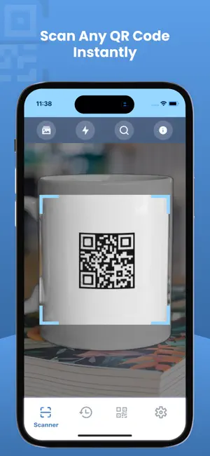 Scaniz - QR & Barcode Scanner screenshot 1