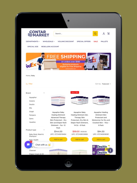 Contarmarket iPad screenshot 3 - Shopping app