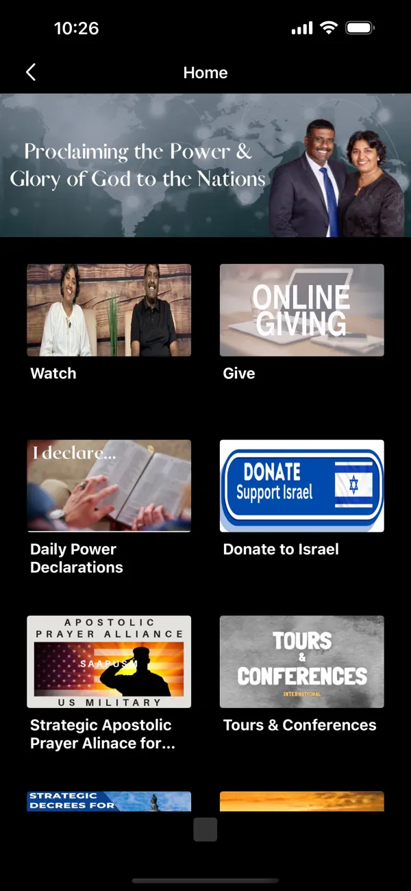 Screenshot #1 pour Sam Dewald Ministries