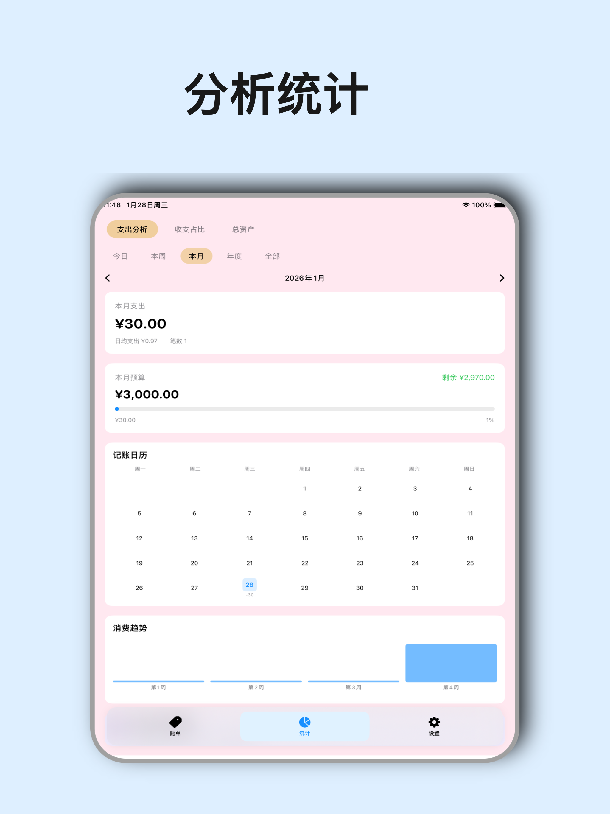嘟嘟记账-可乐 团团 攒钱软件 慢慢存钱 省钱酱 存钱小目标