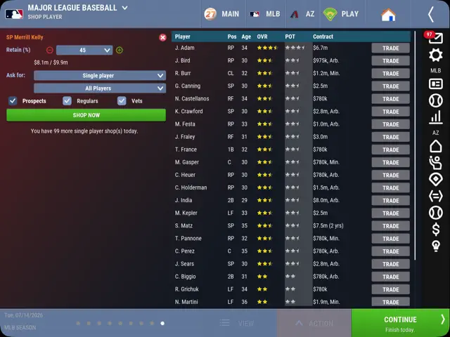 OOTP Baseball 27 Go! screenshot 19