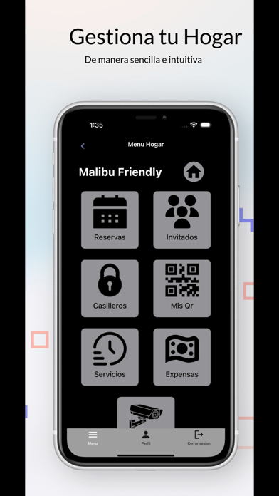 Smart Holding Home app screenshot