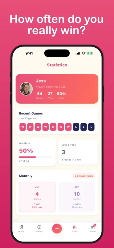 MahWins: Mahjong Game Tracker screenshot 7 of 9