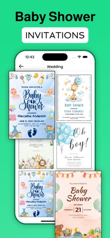 AI Invitation Maker: Countdown iPhone screenshot