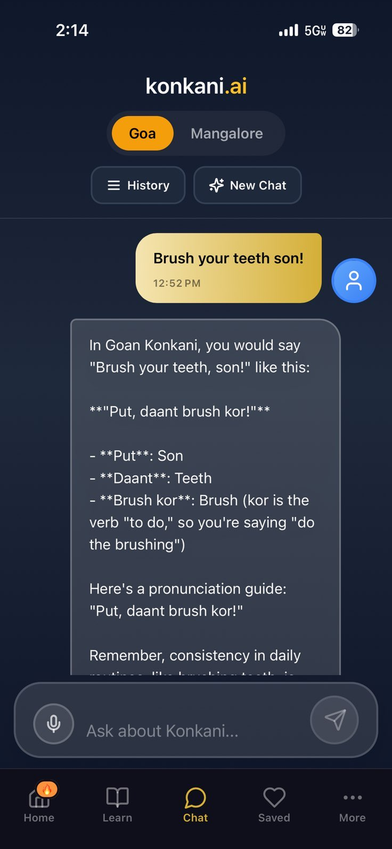 Konkani.ai - Learn Konkani