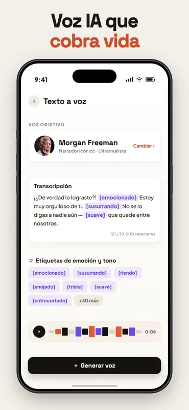 Fish Audio: Texto a Voz screenshot 3 of 3