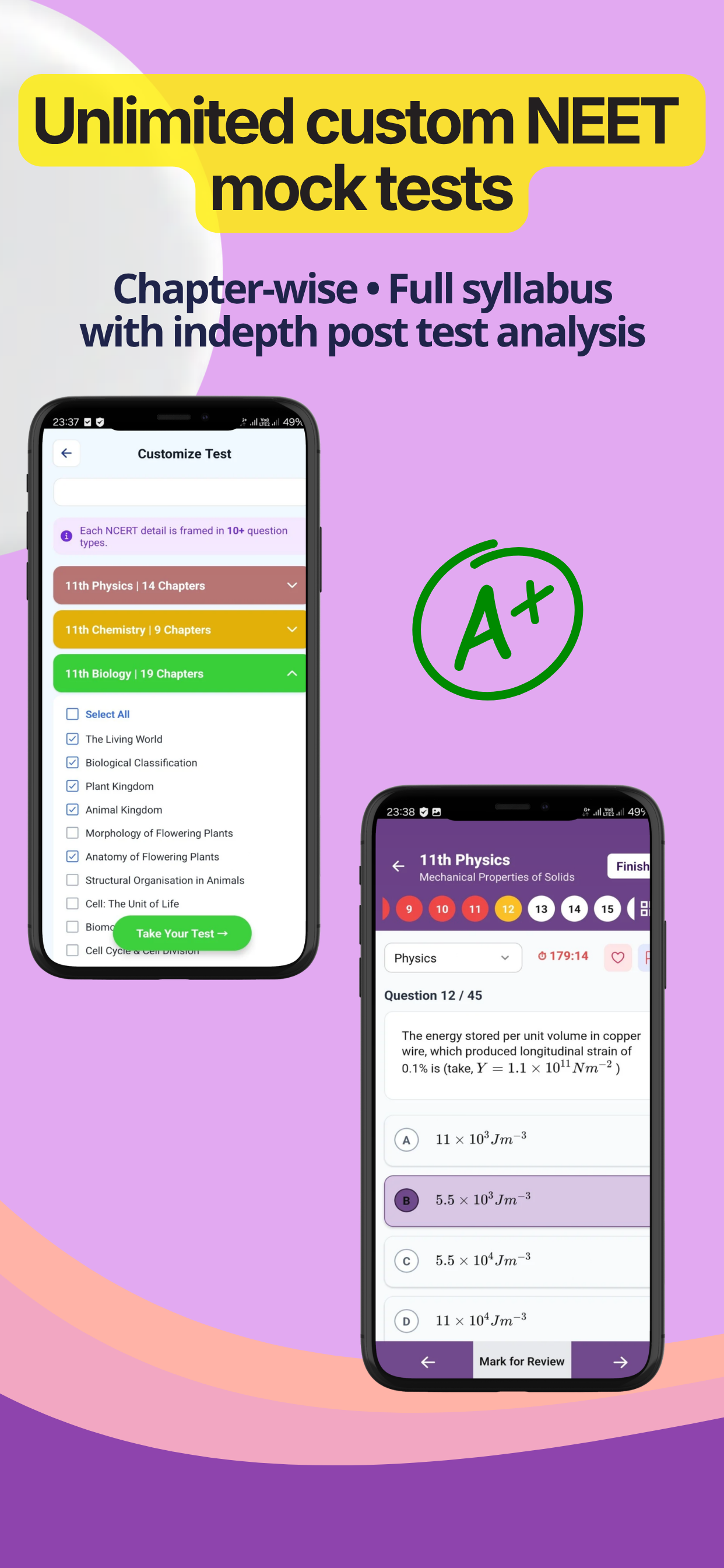 Mitos Learning NEET Prep App screenshot 4