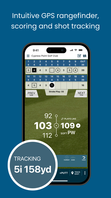 Screenshot #2 pour Télémètre GPS Golf Pad