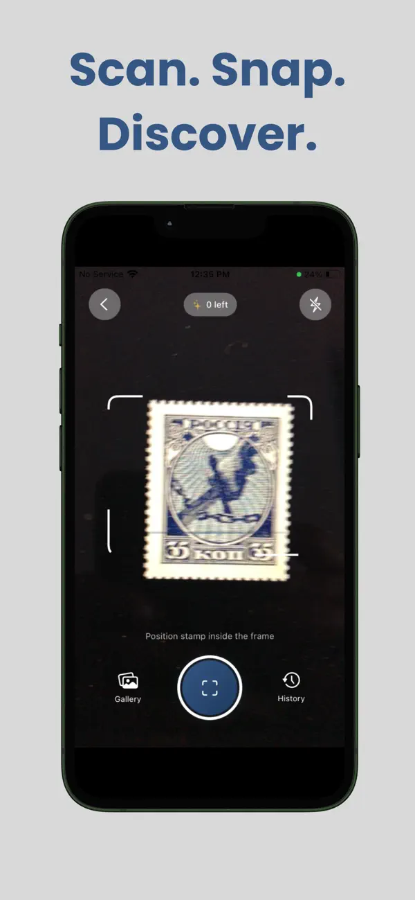 #2. Stamp Identifier - Value Scan (iOS) Göre: Chnini Ramdhane