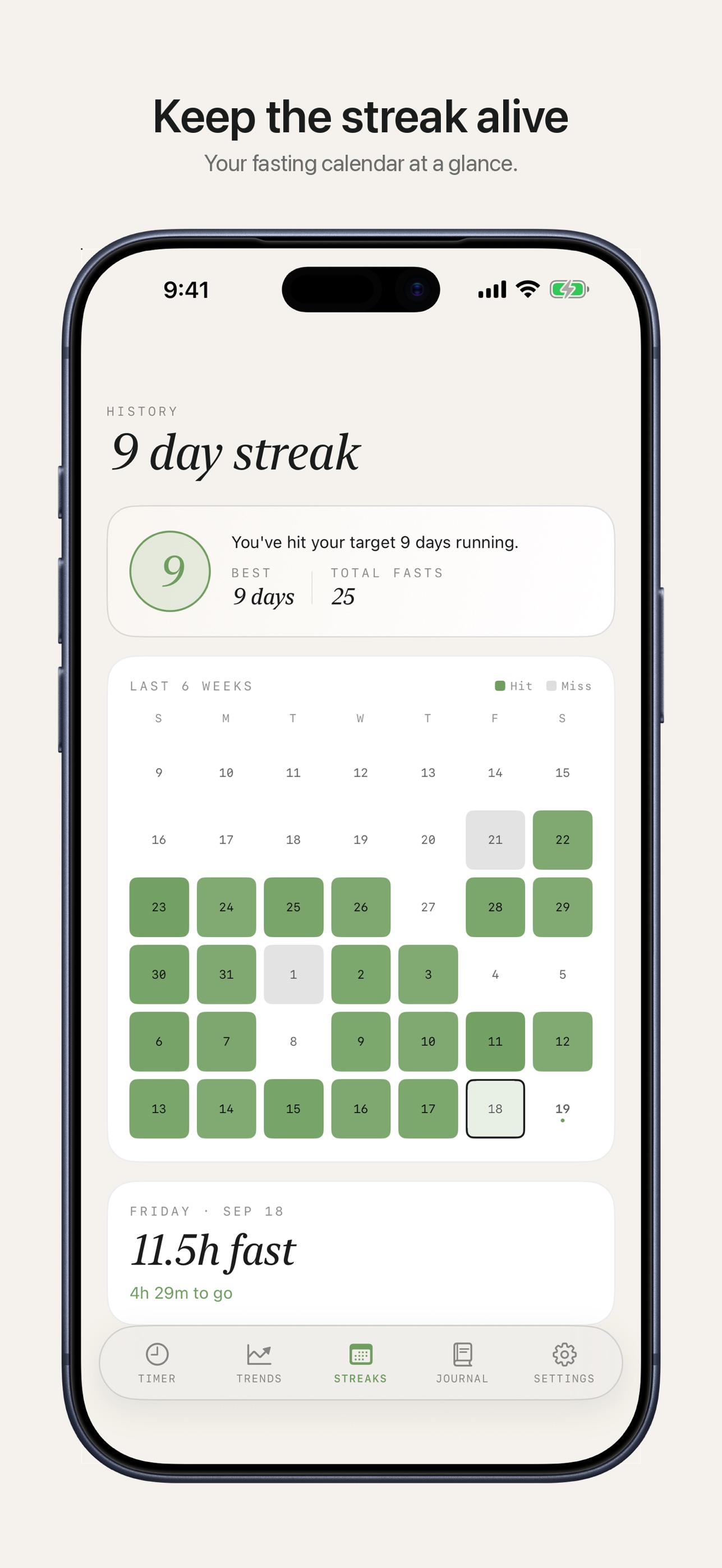 Screenshot 3 of Nestis: Fasting Timer