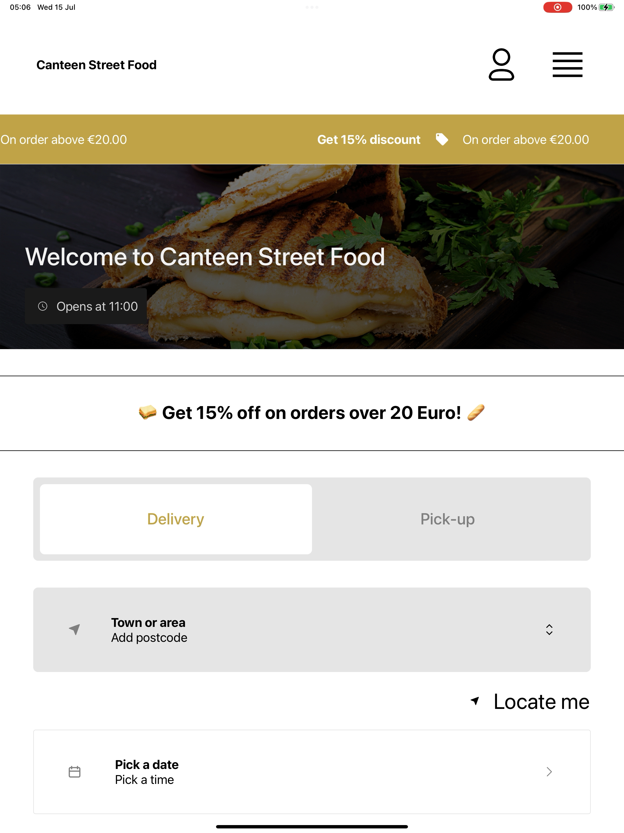 Canteen Street Food screenshot 10