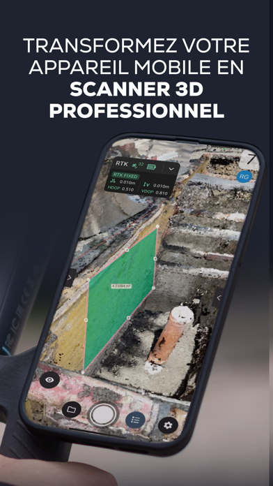 Screenshot #1 pour PIX4Dcatch: 3D scanner