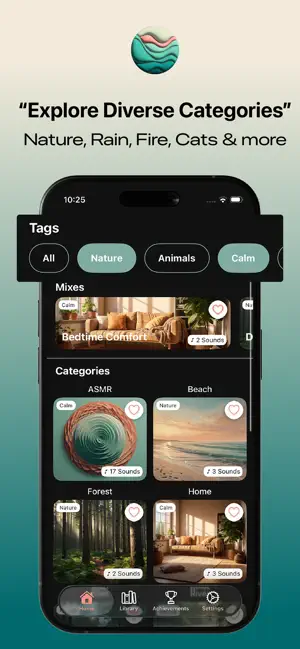 Nava: Ambient & Sleep Sounds screenshot 2