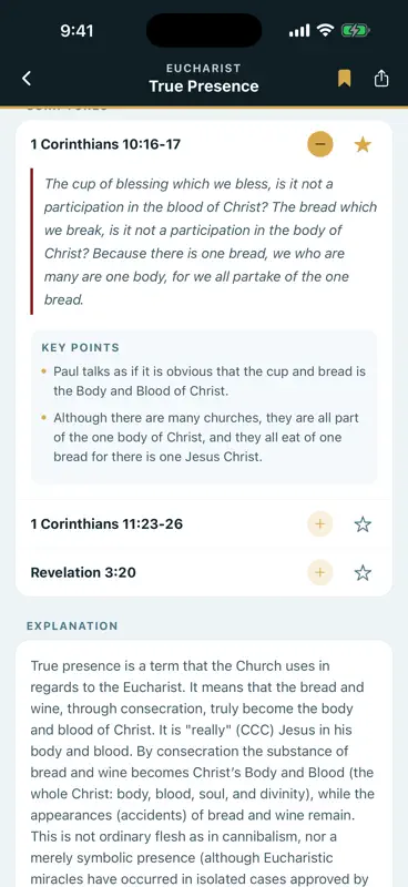 Catholic Sword Apologetics screenshot 3 of 5