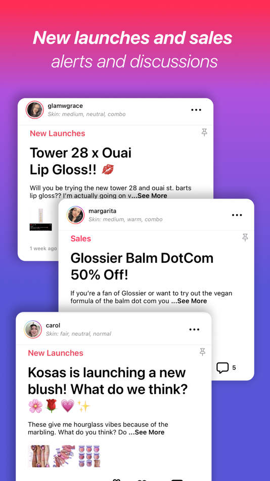 #4. Iris: Community-Driven Beauty (iOS) بواسطة: Iris Labs Inc.