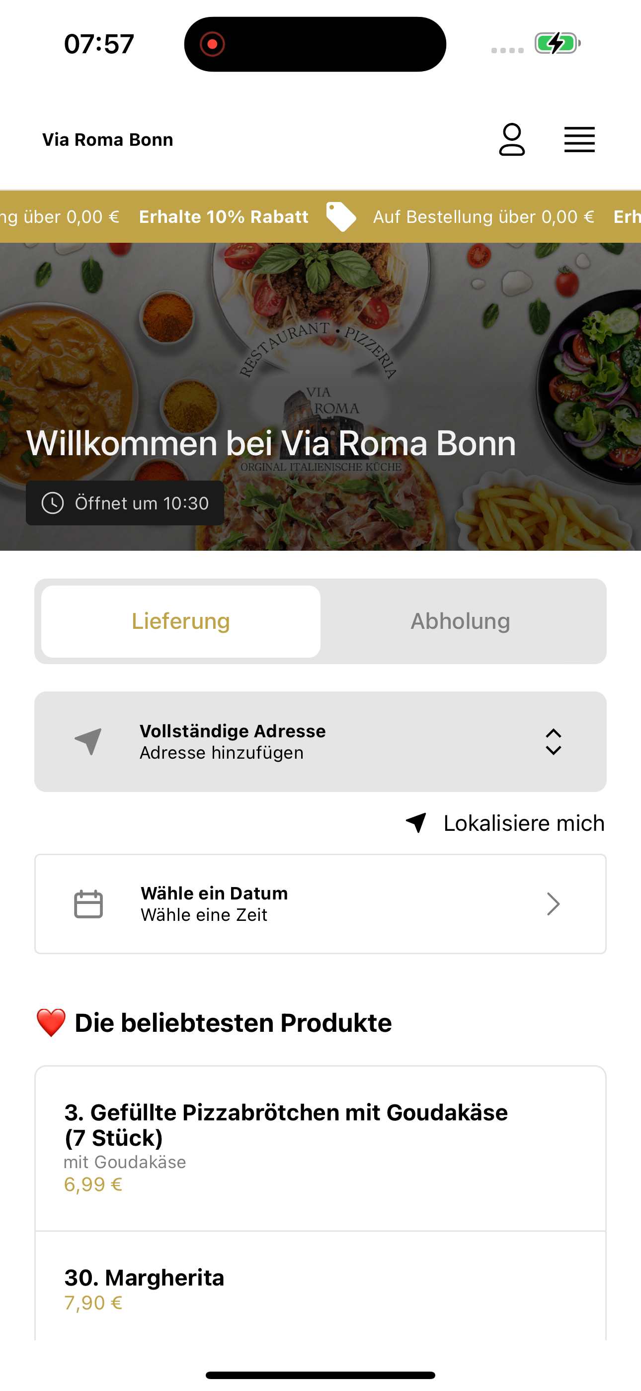 Via Roma Bonn Restaurant screenshot 4