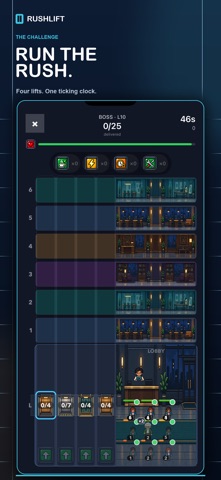 RushLift: Elevator Manager screenshot 2