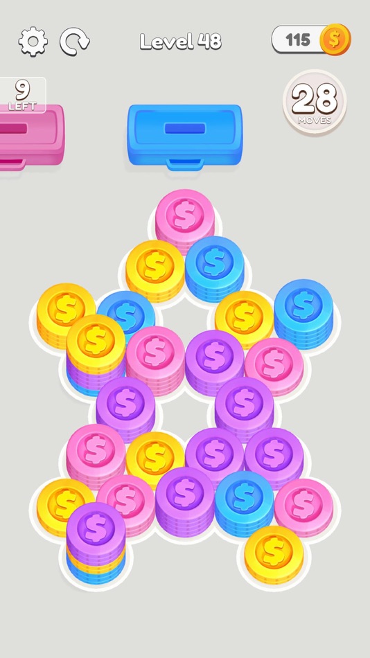 #10. Coin Pile Stack (iOS) 来自: Can Hulagu