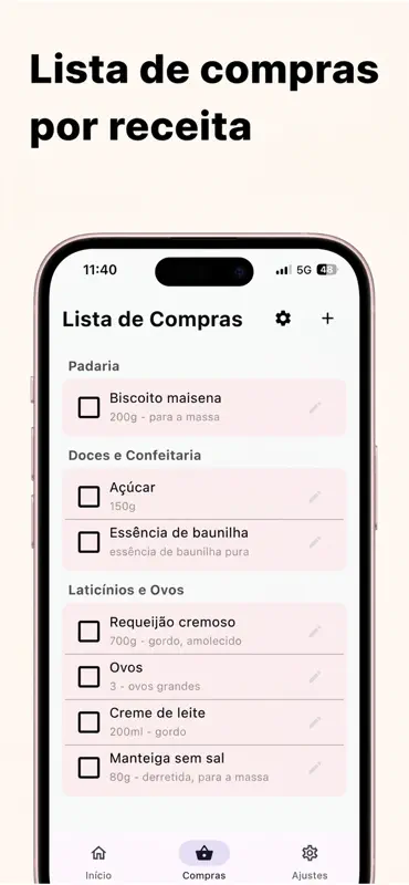 Guia de Receitas - Recipe Bro screenshot 4 of 4